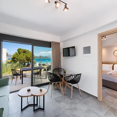 Apartment Blue Icons Lefkas